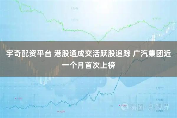 宇奇配资平台 港股通成交活跃股追踪 广汽集团近一个月首次上榜